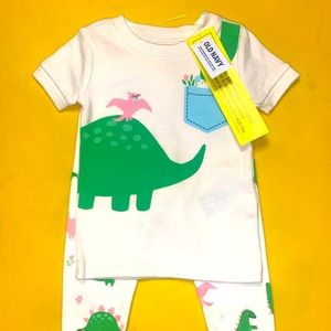Cute Kids Dino Pajamas